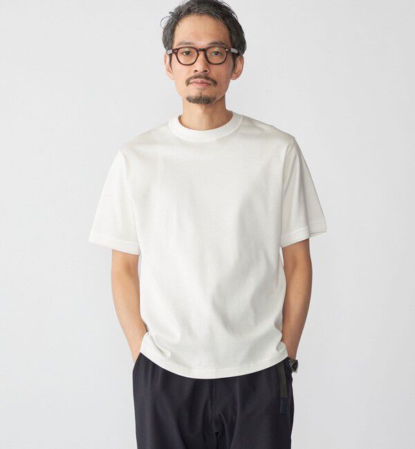 SHIPS「SHIPS: リンキング  フライス Tシャツ」|Tシャツ・カットソー|