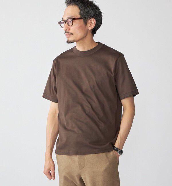 SHIPS「SHIPS: リンキング  フライス Tシャツ」|Tシャツ・カットソー|