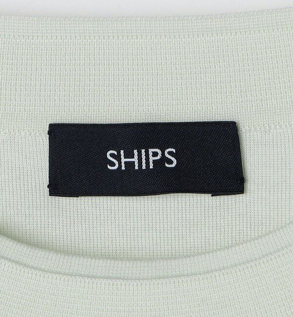 SHIPS「SHIPS: リンキング  フライス Tシャツ」|Tシャツ・カットソー|