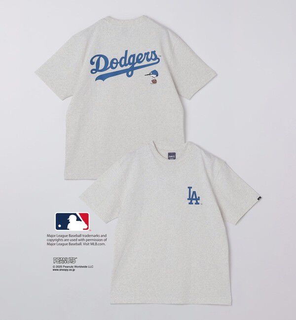 SHIPS「SHIPS: PEANUTS&times;MLB プリント Tシャツ」|Tシャツ・カットソー|