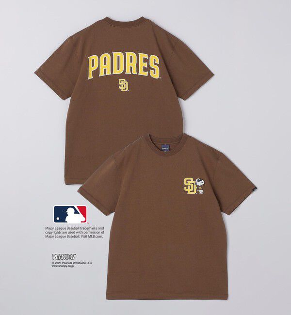 SHIPS「SHIPS: PEANUTS&times;MLB プリント Tシャツ」|Tシャツ・カットソー|