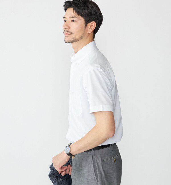 SHIPS「SHIPS: COOLMAX(R) ジャージー ショートスリーブ シャツ」|シャツ・ブラウス|