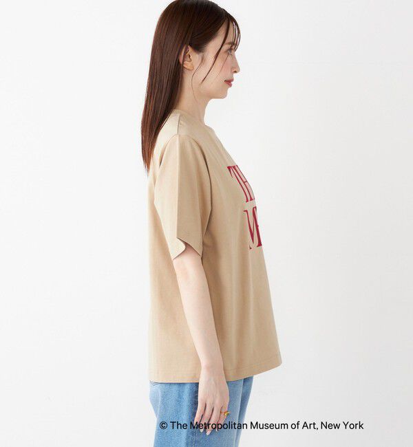 SHIPS Colors 「SHIPS Colors:THE MET コラボ フロッキー ロゴ Tシャツ」|Tシャツ・カットソー|