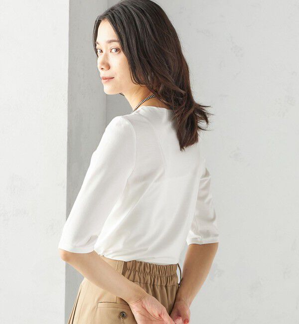 SHIPS for women「ソロナ 5分袖 TEE」|Tシャツ・カットソー|