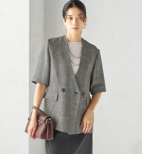 SHIPS for women「ソロナ 5分袖 TEE」|Tシャツ・カットソー|