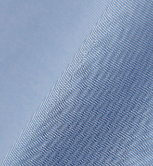 SHIPS「SHIPS: ジャージー サックス ソリッド ワンピースカラー シャツ」|シャツ・ブラウス|