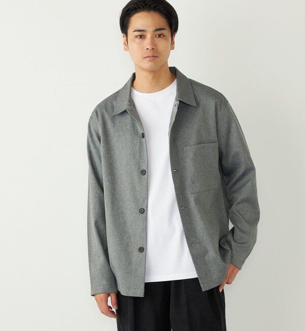 SHIPS Colors 「SHIPS Colors:〈洗濯機可能〉WOOLIC ボックス シャツ◇」|シャツ・ブラウス|