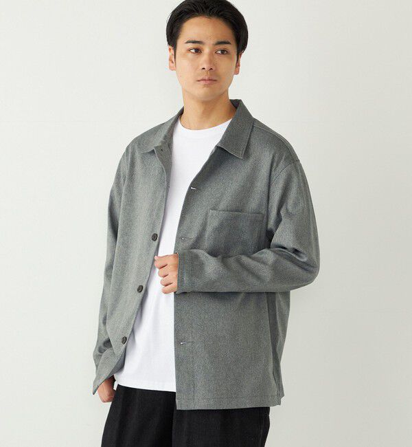 SHIPS Colors 「SHIPS Colors:〈洗濯機可能〉WOOLIC ボックス シャツ◇」|シャツ・ブラウス|