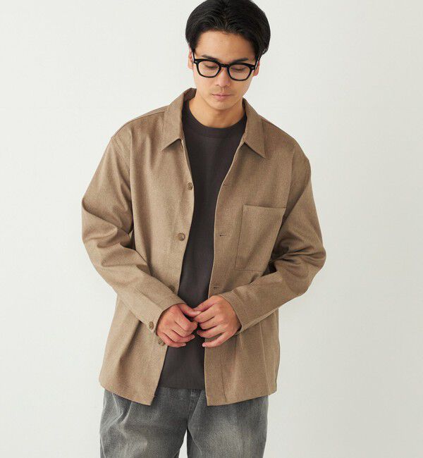 SHIPS Colors 「SHIPS Colors:〈洗濯機可能〉WOOLIC ボックス シャツ◇」|シャツ・ブラウス|