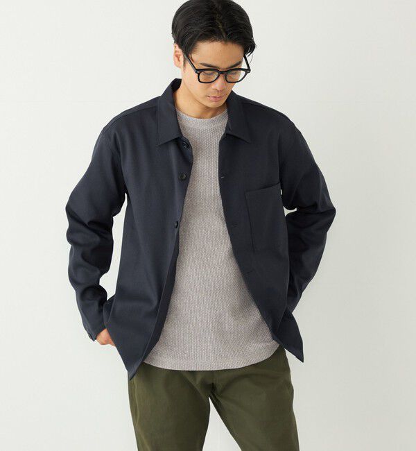 SHIPS Colors 「SHIPS Colors:〈洗濯機可能〉WOOLIC ボックス シャツ◇」|シャツ・ブラウス|