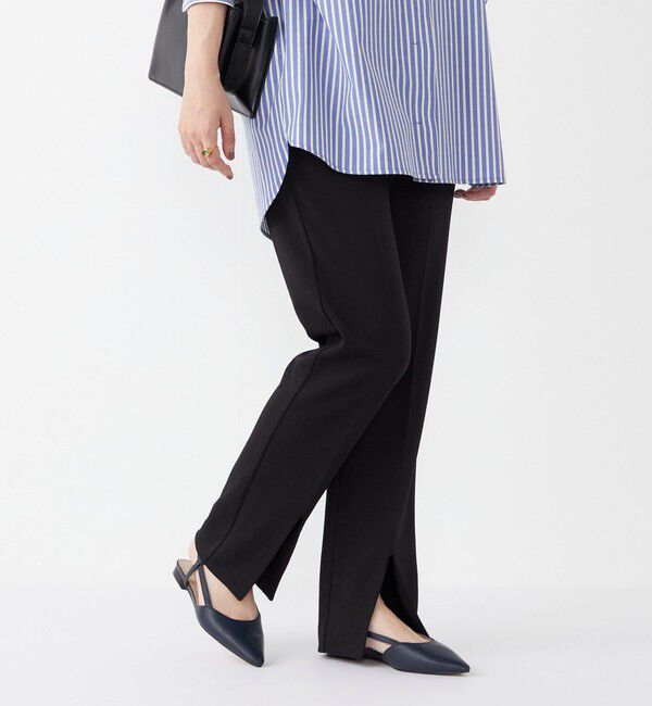 SHIPS Colors 「SHIPS Colors:〈手洗い可能〉ストレッチ ツイル スリット パンツ」|その他|