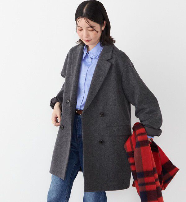 SHIPS Colors 「SHIPS Colors:SUPER100 テーラード コート◇」|チェスターコート|