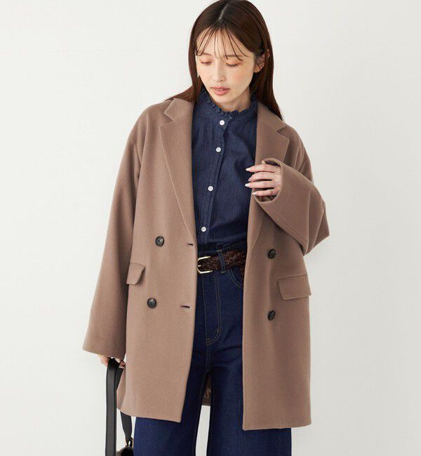 SHIPS Colors 「SHIPS Colors:SUPER100 テーラード コート◇」|チェスターコート|