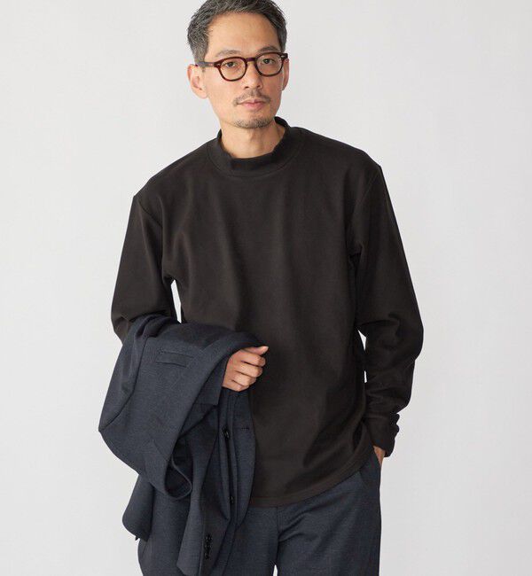 SHIPS「SHIPS: ソフト スムース ロングスリーブ」|Tシャツ・カットソー|