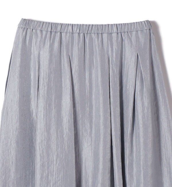 SHIPS for women「〈手洗い可能〉シャイニー フレア スカート」|スカート|