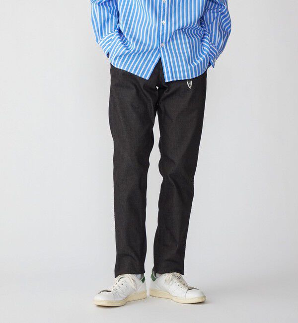 SHIPS「SHIPS: デニム ライク テーパード チノ」|チノ|