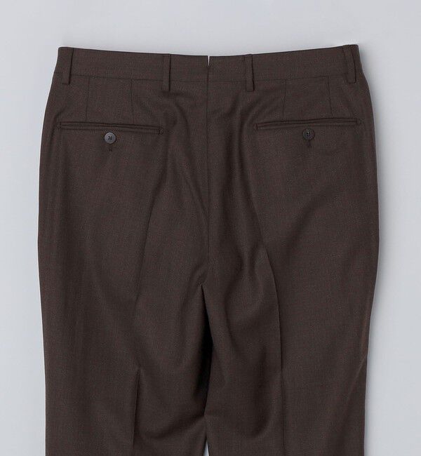 SHIPS「Valditaro: ウール ブラウン ソリッド スーツ」|スーツ|