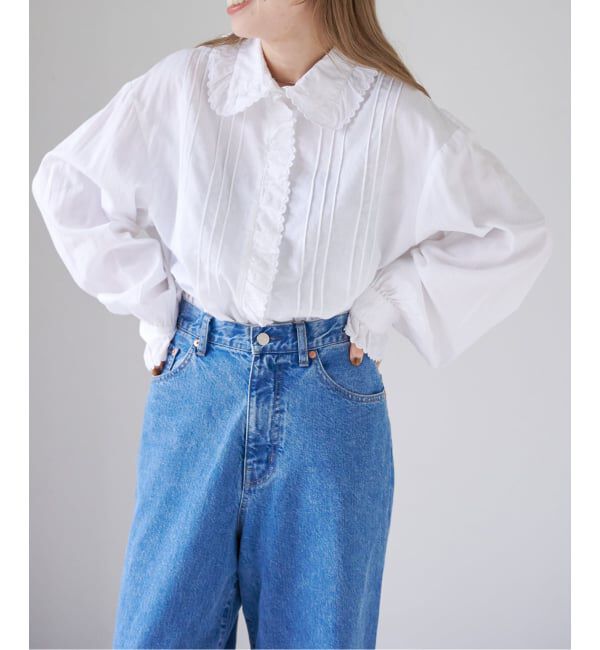 OUTDOOR PRODUCTS Usual Things「カットワークレースブラウス」|シャツ・ブラウス|