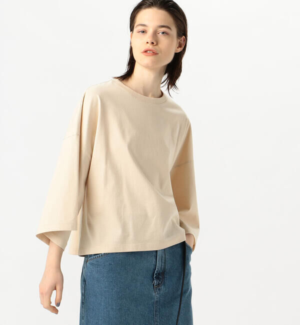 DES PRES「ギザコットンジャージー ワイドスリーブプルオーバー」|Tシャツ・カットソー|