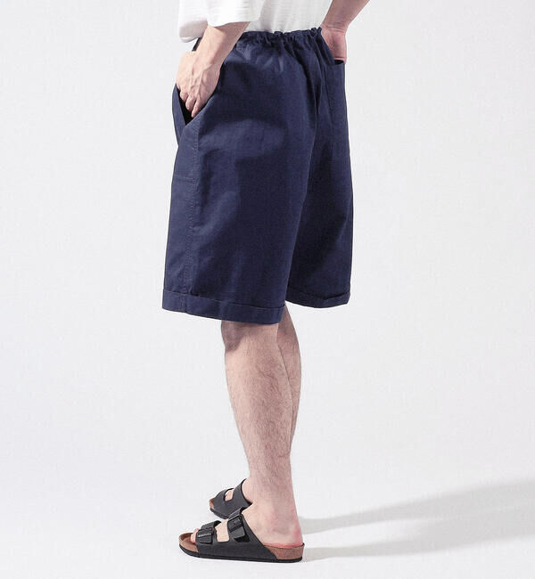 BLUE WORK「ブロークンツイル ワイドイージーショートパンツ」|その他|