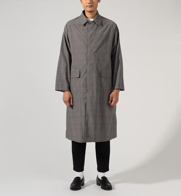 TOMORROWLAND MENS「ポリエステルツイル リバーシブルステンカラーコート」|ステンカラーコート|