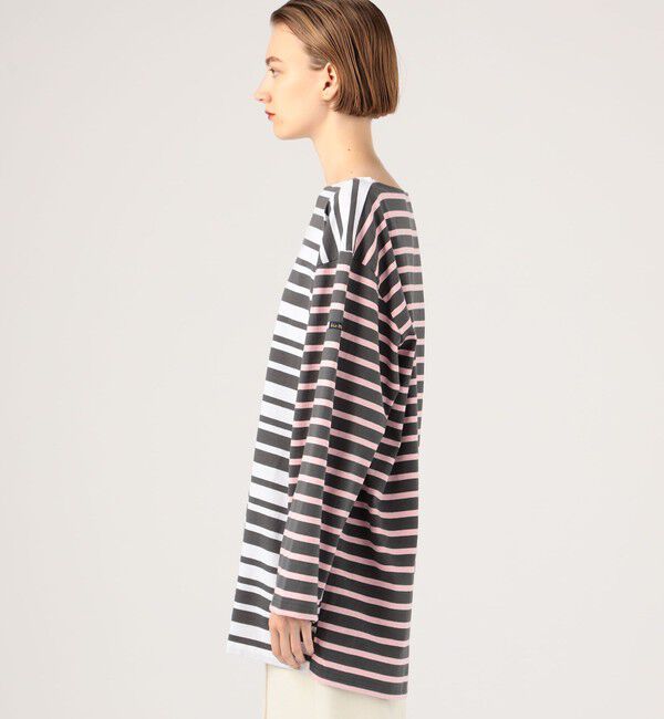 TOMORROWLAND BUYING WEAR「【別注】Le minor&times;TOMORROWLAND クレイジーパターン ビッグバスクシャツ」|Tシャツ・カットソー|