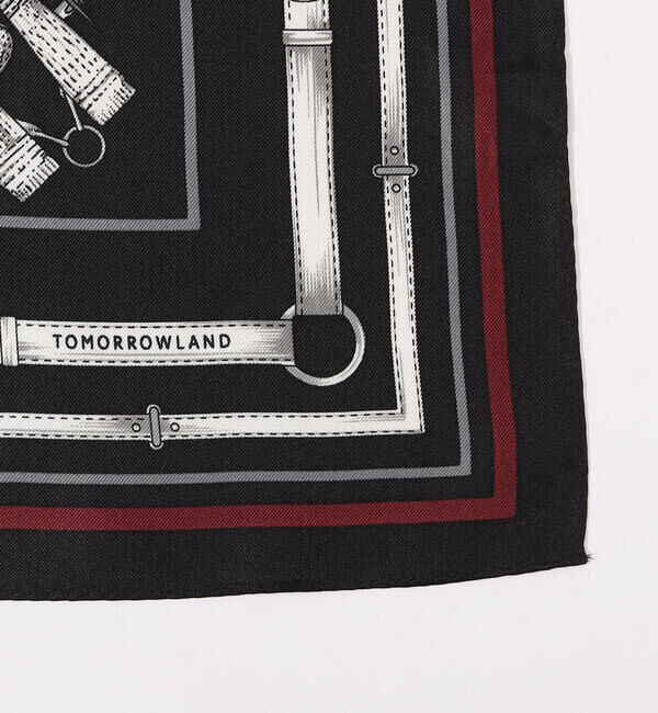 TOMORROWLAND GOODS「TOMORROWLAND シルクプリント スカーフ」|バンダナ・スカーフ|