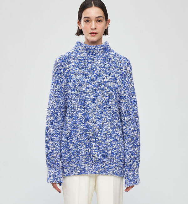 DES PRES「スポンジムリネ　ハイネックプルオーバー」|ニット・セーター|