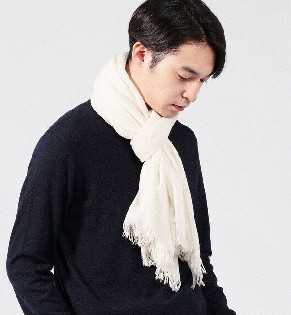 TOMORROWLAND GOODS「【別注】CARIAGGI&times;TOMORROWLAND カシミヤストール」|マフラー|