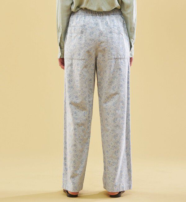 GALERIE VIE「ボタニカルジャカード イージーストレートパンツ」|その他|