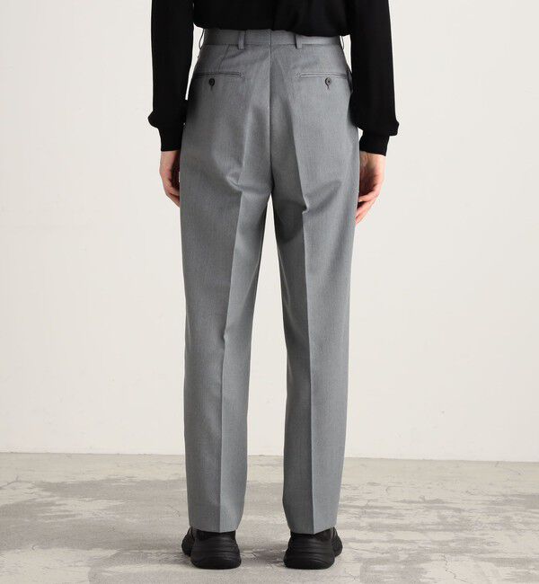 Edition「ウールモヘヤ2タックパンツ」|チノ|
