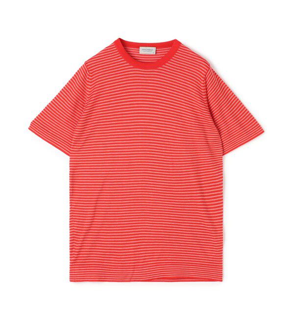 TOMORROWLAND BUYING WEAR「【別注】JOHN SMEDLEY VIKTOR ニットTシャツ」|ニット・セーター|38 ダークレッド系