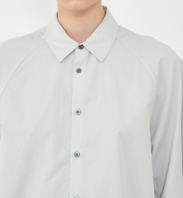 GALERIE VIE「コットンツイル ラグランスリーブシャツ」|シャツ・ブラウス|