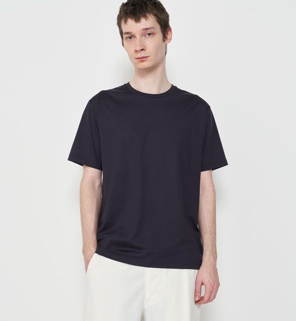 GALERIE VIE「ファインコットン ハーフスリーブTシャツ」|Tシャツ・カットソー|