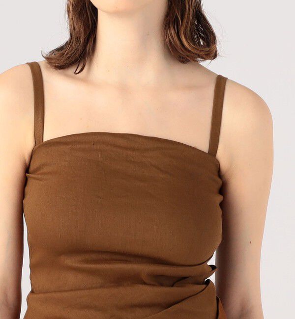 TOMORROWLAND GOODS「ANEMOS ドレープミディドレス」|ワンピース|