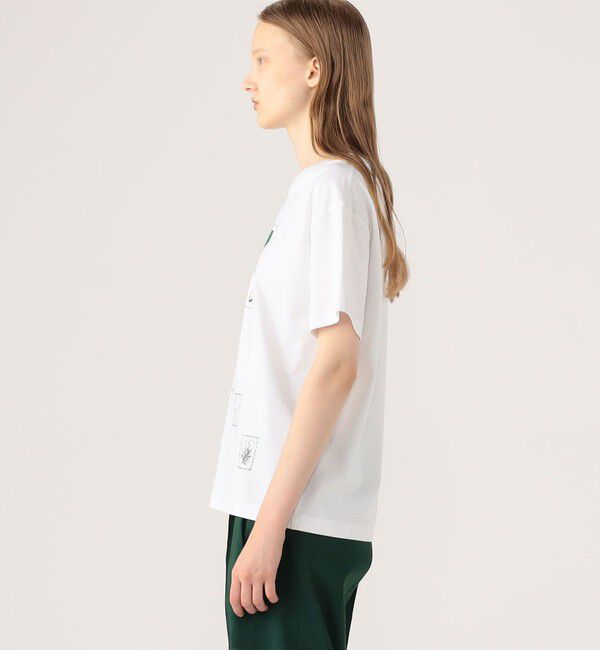 CABaN「ドライスビンコットン ELEPHANTマーチエンブロイダリーTシャツ」|Tシャツ・カットソー|