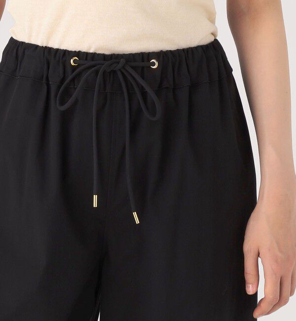 MACPHEE「コットンタイプライター ギャザーストレートパンツ」|その他|