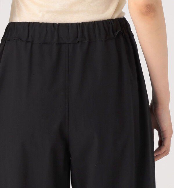 MACPHEE「コットンタイプライター ギャザーストレートパンツ」|その他|