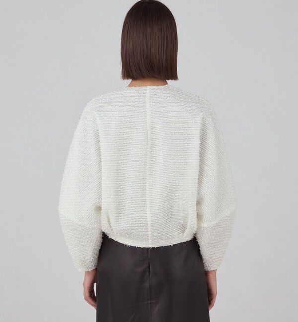 TOMORROWLAND collection「ファンシーオーガンジー バルーンブルゾン」|ブルゾン・スタジャン|