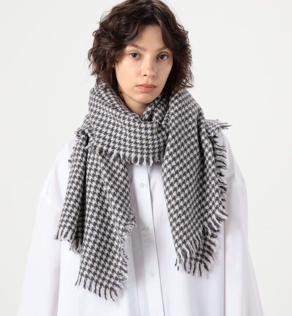 TOMORROWLAND GOODS「DES PRES カシミヤフリンジストール」|ストール|