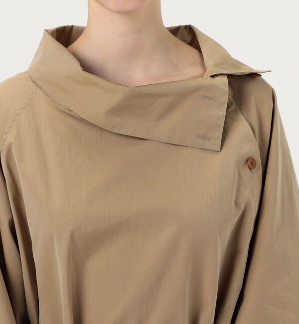 TOMORROWLAND GOODS「HAVERSACK コットンサテンドレス」|ワンピース|