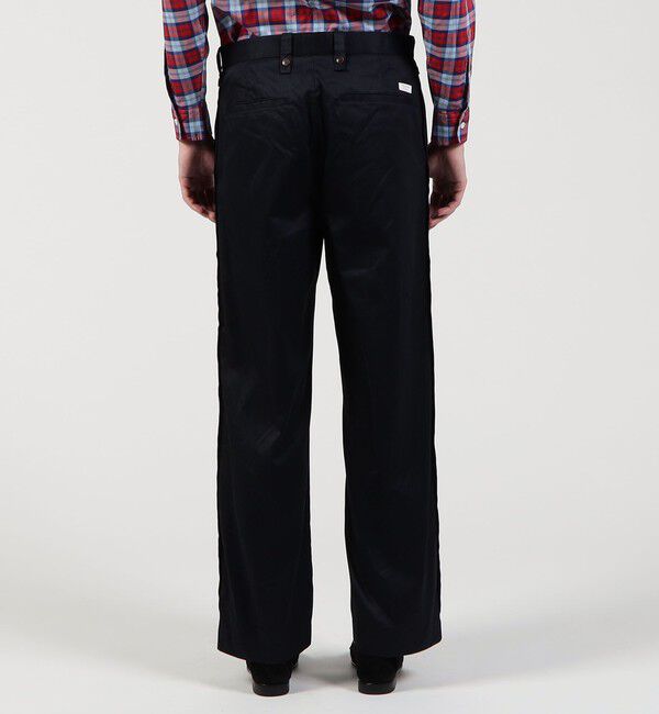 TOMORROWLAND MENS「スーピマコットン チノクロス バレルパンツ」|チノ|