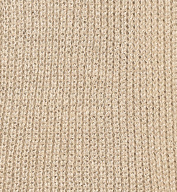 GALERIE VIE「リネンハーフカーディガン Vネックカーディガン」|カーディガン|