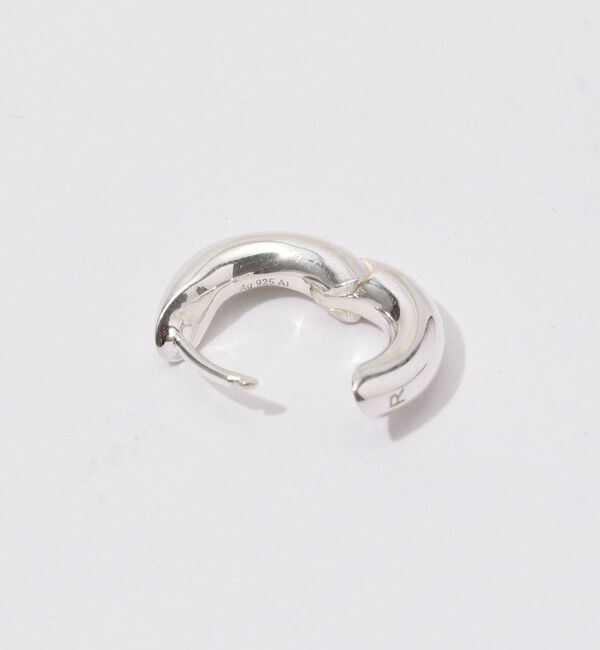 TOMORROWLAND GOODS「Annika Inez Wide Oblique Hoops S ピアス」|ピアス|