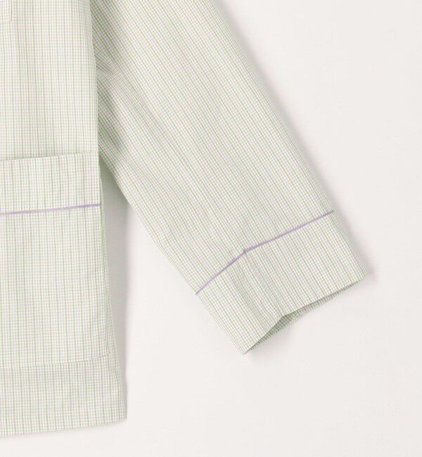 TOMORROWLAND HOME「コットンブロード チェック パジャマ（ウィメンズ）」|ルームウェア|