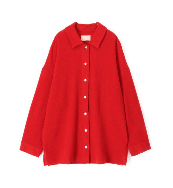 TOMORROWLAND GOODS「NITTO CLAUDIA SHIRT」|シャツ・ブラウス|35 レッド