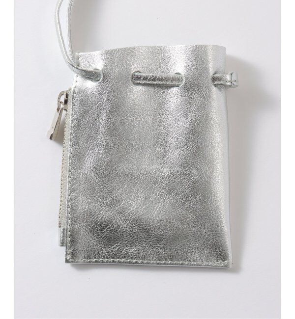  「【blancle/ ブランクレ】M.LETHER Minimini zip draw」|ショルダー・メッセンジャー|