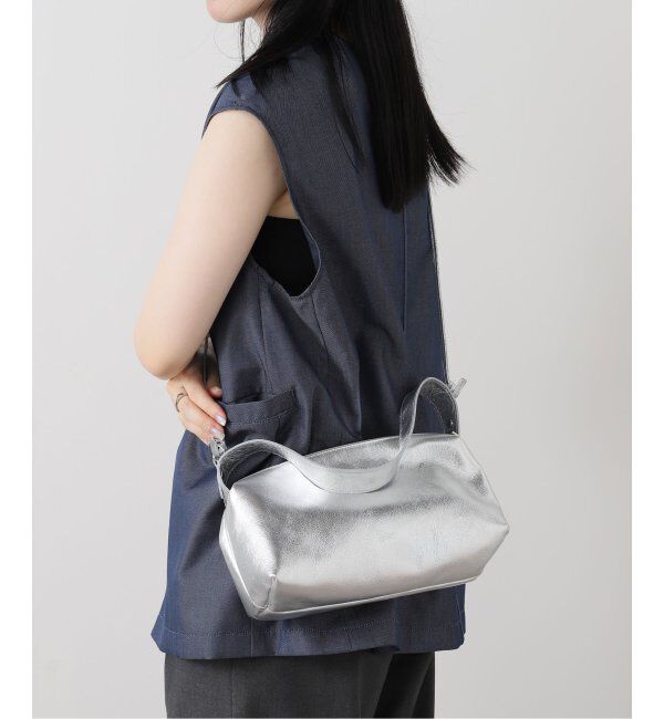  「【blancle/ ブランクレ】M.LETHER Trape 2way shoulder」|ショルダー・メッセンジャー|