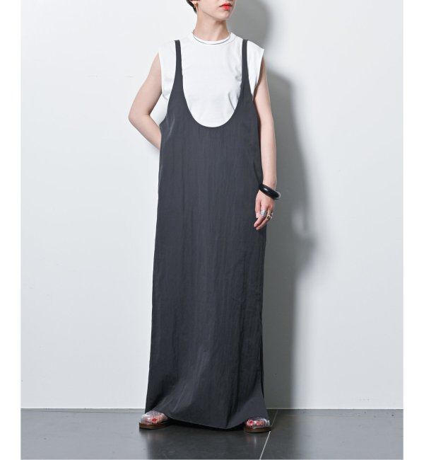  「OPPOSITE CAMI DRESS：ワンピース」|ワンピース|グレー