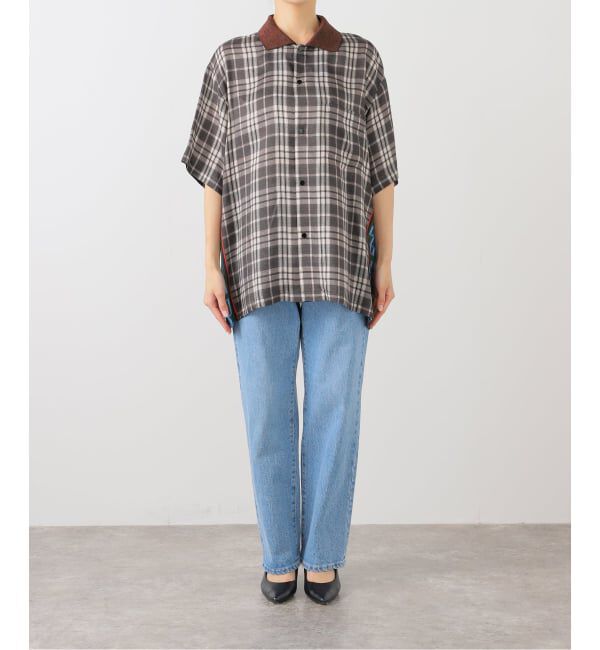  「TOGA TOO Inner print S/S shirt TZ252-FJ954：シャツ」|シャツ・ブラウス|